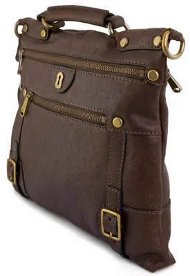 Produktbild von Handtasche Fossil Damen-Umhängetasche Emilia Flat Crossbody Braun