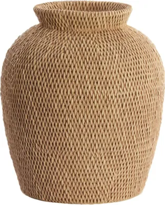Produktbild von Light & Living - Vase Vedella - Braun - Ø26cm
