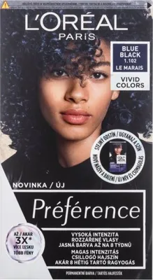 Produktbild von L'ORÉAL PARIS Préférence Vivid Colors 1.102 Blue Black