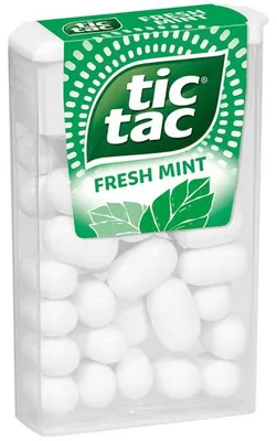 Produktbild von Tic Tac fresh mint Pfeffermiz Dragees erfrischend vanillig 18g