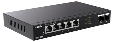 Image de Commutateur non géré, avec 3 préconfigurations, 5×RJ45 2,5 Gbps, 2×SFP+ 10 Gbps