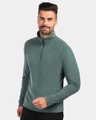 Imagen del producto de Sudadera de forro polar para hombre KILPI ALMERI-M ZM0209KI, color verde, talla M