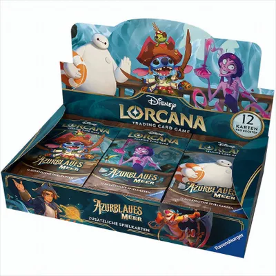 Produktbild von Disney Lorcana - Azurblaues Meer Booster Display - DE
