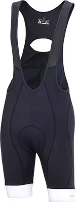 Produktbild von Airtracks Fahrradhose mit Träger Kurz Comfort Line L schwarz-weiß