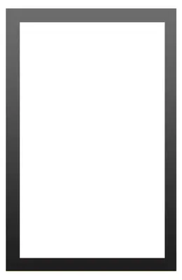 10 magnetische Bilderrahmen A4, selbstklebend, schwarz