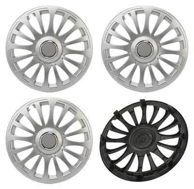 Produktbild von 15" Zoll Radkappe Silber Radzierblende Radblende 100009A0035 RIDEX