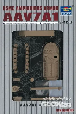 Produktbild von Trumpeter AAV7A1 Amphibienfahrzeug 1:144, 00103
