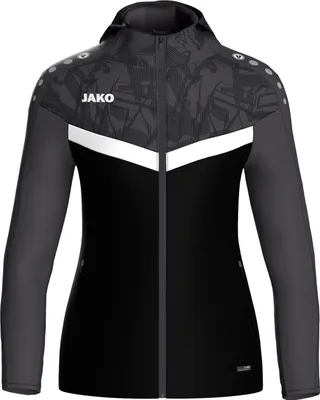 Obrázok produktu pre Jako Iconic Dámska bunda s kapucňou - Black / Anthracite