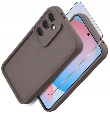 Obrázok produktu pre Puzdro pre Samsung A56 5G silikónové matné + ochranné sklo