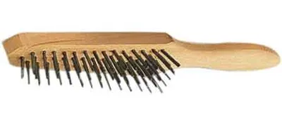Productafbeelding van Handborstel met houten basis, afmetingen 290x37 mm