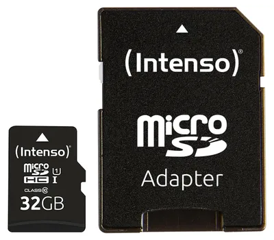 Produktbild von Intenso 32 GB microSDHC Speicherkarte UHS-I Premium inkl. SD-Adapter