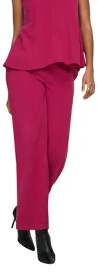 Produktbild von Only ONLMADELI OAKLYN LONG PULL UP WVN Damen Hose Fuchsia : Größe - S/32 Größe: S/32