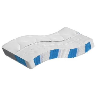 Produktbild von Design Kindermatratze Taschenfederkern Mittel 80x160 cm, Taschenfederkernmatratzen 2024 Neu