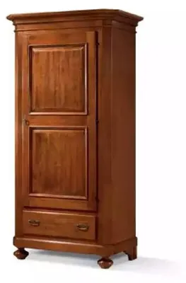 Obrázek produktu pro Schlafzimmer Holz Schrank Garderobe Möbel Design Kleiderschrank Braun