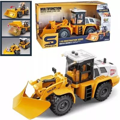 Image de Bulldozer avec effets lumineux et sonores