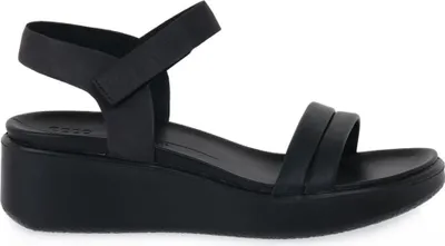 Produktbild von Ecco FLOWT WEDGE LX Damen Sandalette - Riemchen Sandalen schwarz Freizeit NEU