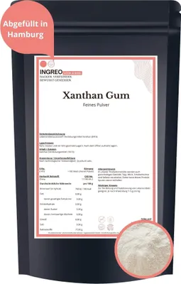 Produktbild von Xanthan Gum  Feines Pulver (>100 Mesh) – 200g
