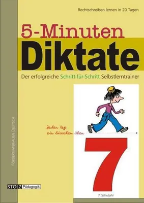 Produktbild von 5-Minuten-Diktate 7. Schuljahr
