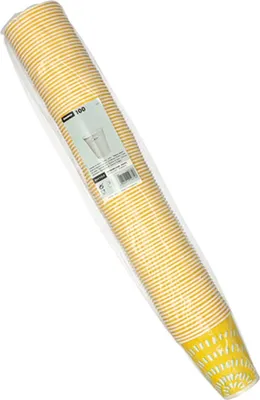 Zdjęcie produktu dla PAPSTAR 14774 Papierowy kubek do picia PAPSTAR, 0,3 l, biały, 100 szt