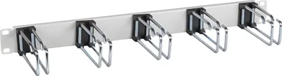 Produktbild von EFB Elektronik 699981TS.1, Kabelmanagementtafel, Metall, Schwarz