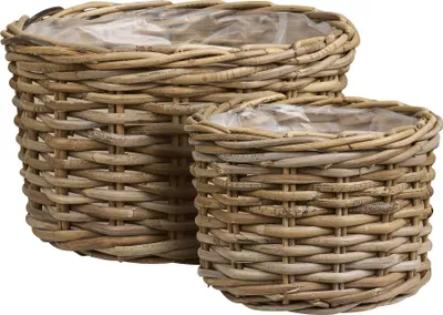 Image de Kalak paniers set de 2 naturel.