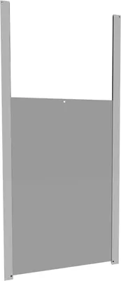 Immagine prodotto di Finestra scorrevole in alluminio, dimensioni 340 x 550 mm, per pollaio