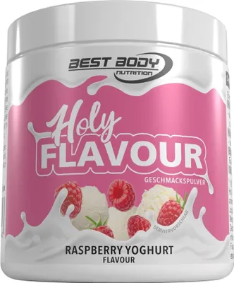 Produktbild von Best Body Nutrition - Holy Flavour - Geschmackspulver - 90 g Dose, 1 x 90 g Dose, Geschmack: Raspberry Yoghurt