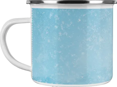 Produktbild von Mr. & Mrs. Panda Teetasse Winter Weihnachtsfreude - Eisblau - Geschenk, Weihnachten, Teebecher, Heiligabend, Kaffeepott, Weihnachtsbaum, Tannenbaum, Emaille Tasse, Pott