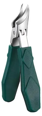 Produktbild von Zehennagelknipser, Edelstahl, Ergonomisches Design, grün