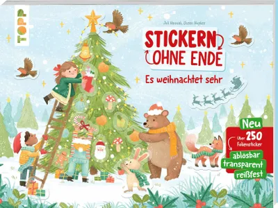 Produktbild von Stickern ohne Ende - Es weihnachtet sehr