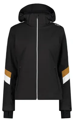 Produktbild von CMP Damen Skijacke Jacket Zip Hood Schwarz 40