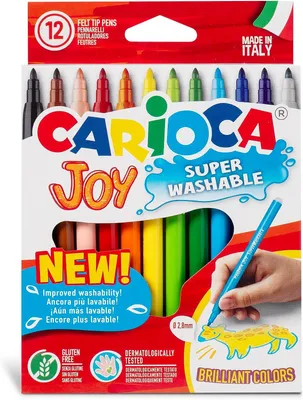 Obrázok produktu pre Joy, umývateľné fixky na báze farieb (balenie po 12 kusov)