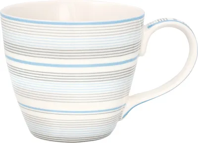 Produktbild von Greengate Divia Becher mit Henkel pale blue 0,35l