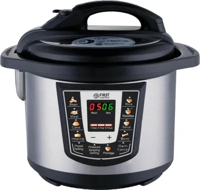 Obrázok produktu pre TZS First Austria FA-5130, 6 L, ierna, Nerezov oce, Plast, Nerezov oce, 1000 W, 220240, 320 mm