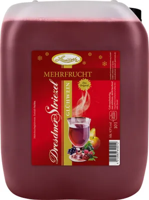 Produktbild von Dresdner Striezel Glühwein - Mehrfrucht 10l Kanister