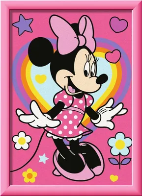 Image de Ravensburger CreArt - Peinture par numéros 12023108 - Minnie enchantée - Enfants à partir de 7 ans