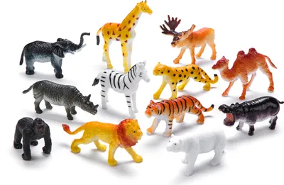 Produktbild von Tierfiguren in Röhre - Safari