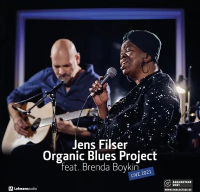 Produktbild von FILSER JENS - Organic Blues Project - Feat. Brenda Boykin - Live 2021 (180g)