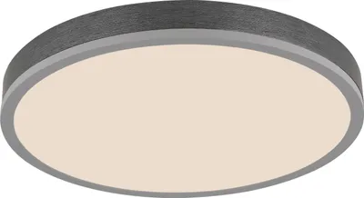 Produktbild von Globo Doro LED Deckenleuchte 24W CCT Silberfarben, Aluminium Fernbedienung Nachtlicht Memoryfunktion Ø45cm 416080AD2R-CCT