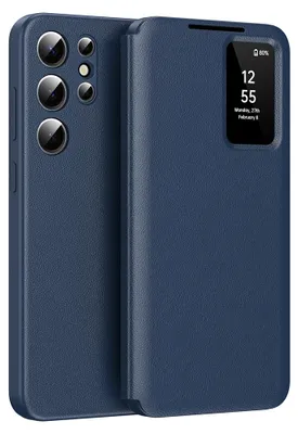 Produktbild von Techsuit - SmartView Series Hülle für Samsung Galaxy S23 Ultra - blau
