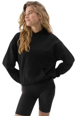 Produktbild von 4F - "4FWSS24TSWSF1057" Kapuzenpullover für Damen PP5009 (L) (Schwarz)