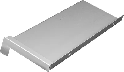 Produktbild von Aluminium Fensterbank silber EV1 50 mm Ausladung S 6 Aluminiumabschluss mit Putzkante 700 mm