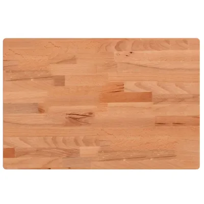 Immagine prodotto di Piano del tavolo 60x40x4 cm rettangolare in faggio massiccio