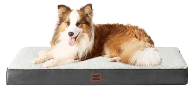 Produktbild von Orthopädisches Hundebett XL 104x68cm Waschbar Beige