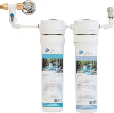 Produktbild von Wasserfiltersystem Haupt- & Erweiterungsfilterstufe AA Inline von Carbonit & Prime Inventions Sediment & EM IFP Premium 5
