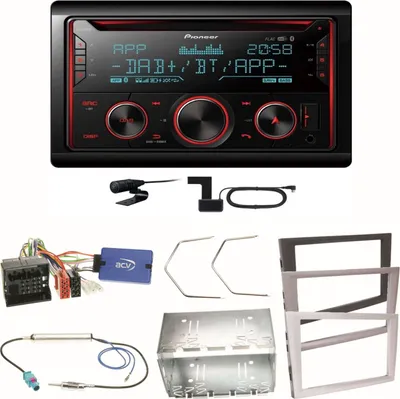 Produktbild von Pioneer FH-S820DAB DAB+ CD USB Einbauset für Opel Signum Corsa C Tigra Twintop