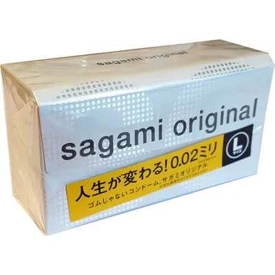 Produktbild von Sagami L-Size 12 Stück: Hauchzart & Latexfrei