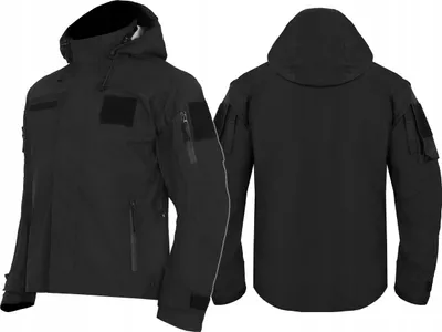Produktbild von Texar Herren Winterjacke Conger – Wasserdicht Atmungsaktiv Outdoorjacke, Schwarz, S