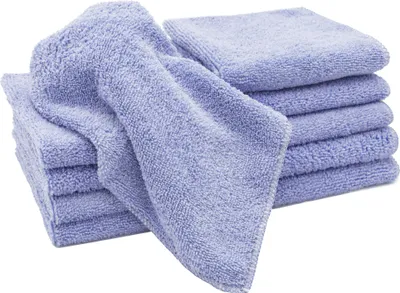 Produktbild von Reinigungstücher/Microfasertücher, 30x30 cm, 80% Polyester 20% Polyamid, saugstark, lila