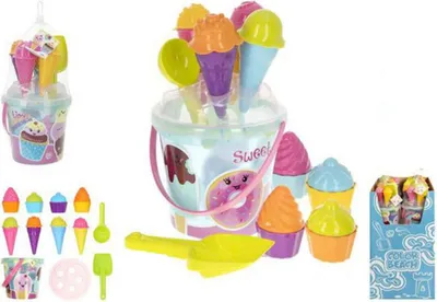 Produktbild von Strandspielzeuge-Set Colorbaby (20 pcs)